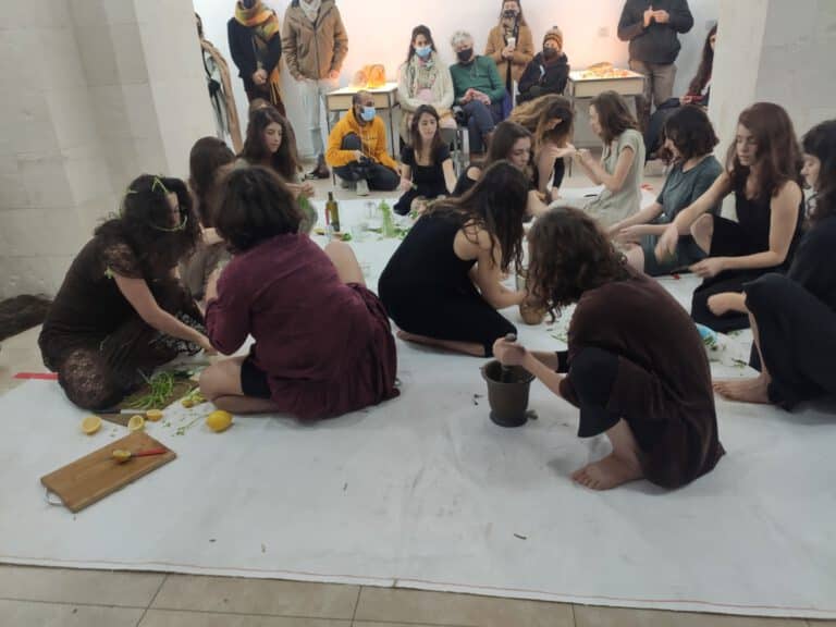 הופעת להקת מחול מהאקדמיה למוסיקה